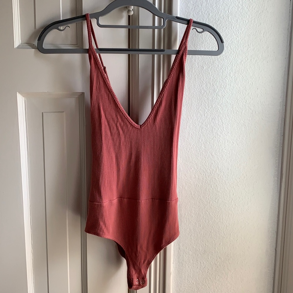 Forever 21 Ribbed Bodysuit